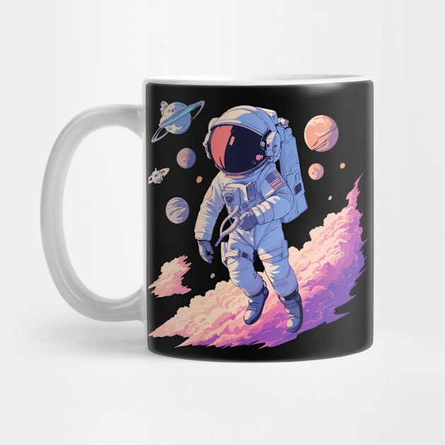 Astronaut in the space by DesignVerseAlchemy